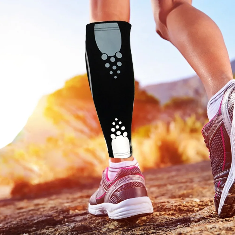 Elastic Leg Pads Warm Leg Sleeve Sport Safety Protect Leg Ventilation