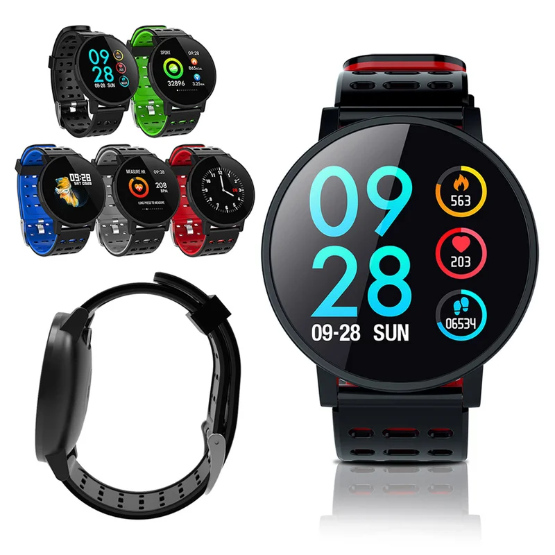 

For Android IOS System Smart Bracelet T3 Full Touch Screen Smart Watch IP67 Waterproof Activity Fitness Tracker Smart watch
