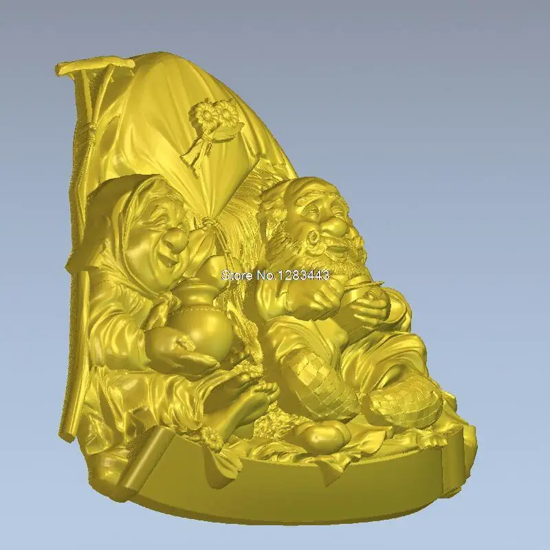 Высококачественная новая 3D модель для ЧПУ резная машина скульптурной фигуры в