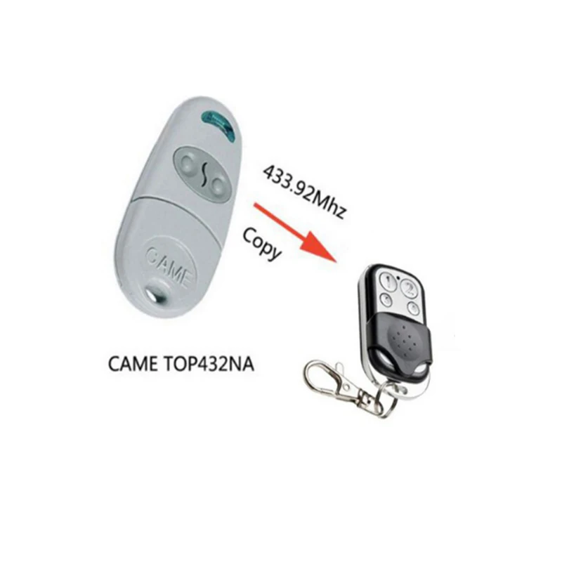 

2pcs FOR CAME TOP432NA remote duplicator 433.92mhz remote control Transmitter with battery free shipping