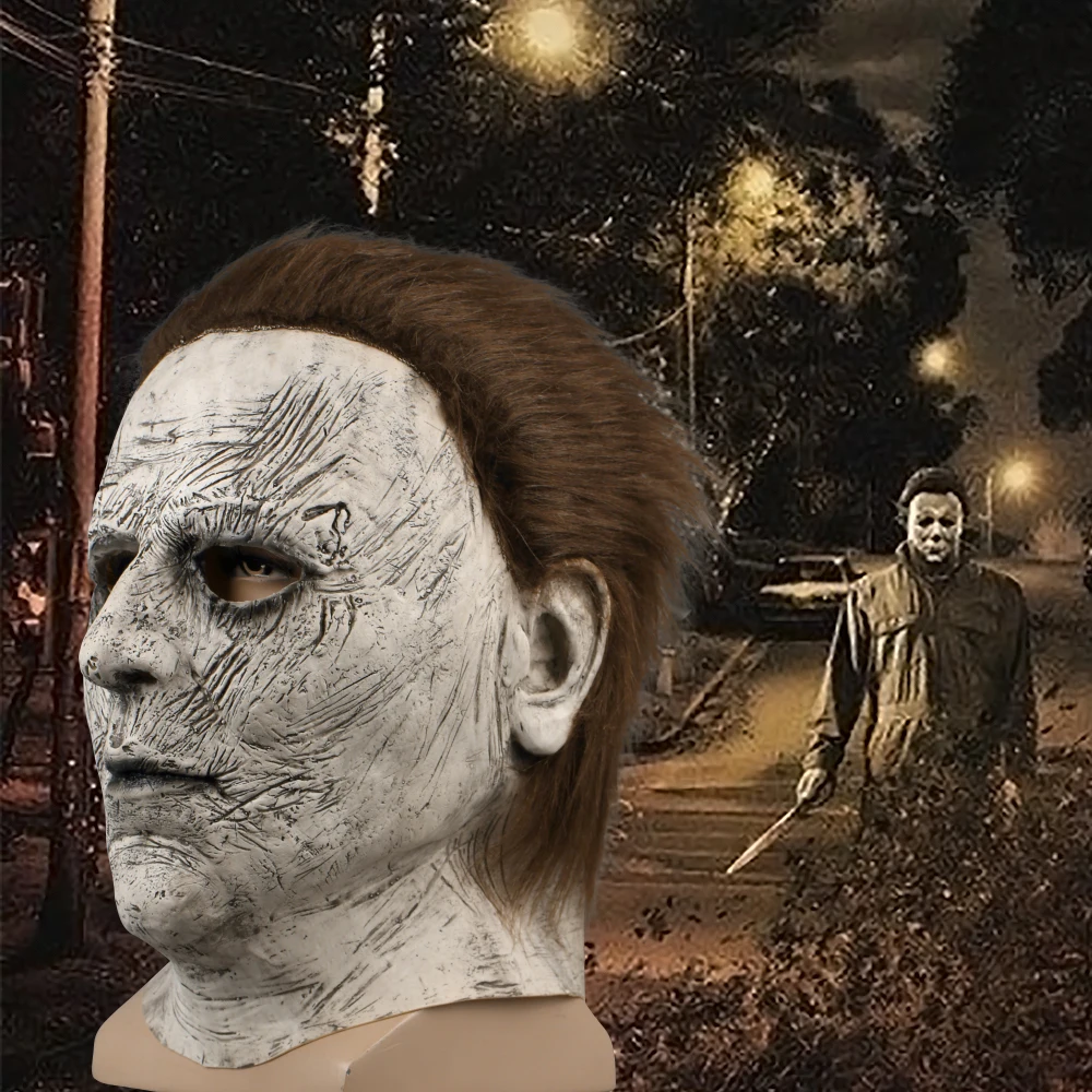 2018-Halloween-Mask-New-Michael-Myers-Mask-Scary-Horror-Halloween-Party-Mask-Handmade