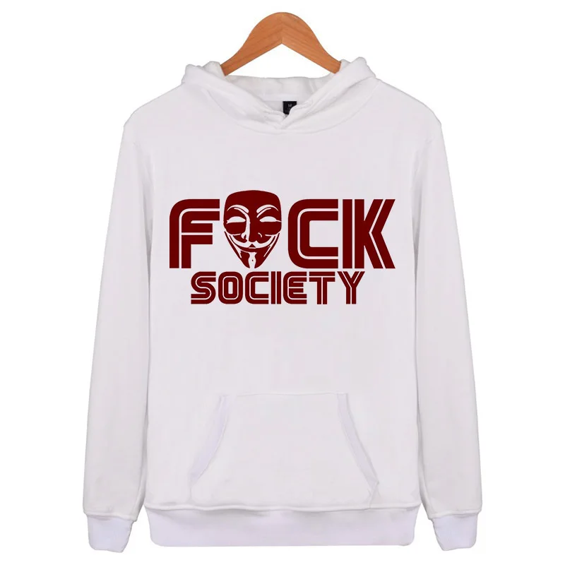 mr.robot Hack Hacking Society Hoodies 2018 New Fashion Male Hoodies Printed Hip Hop Casual 