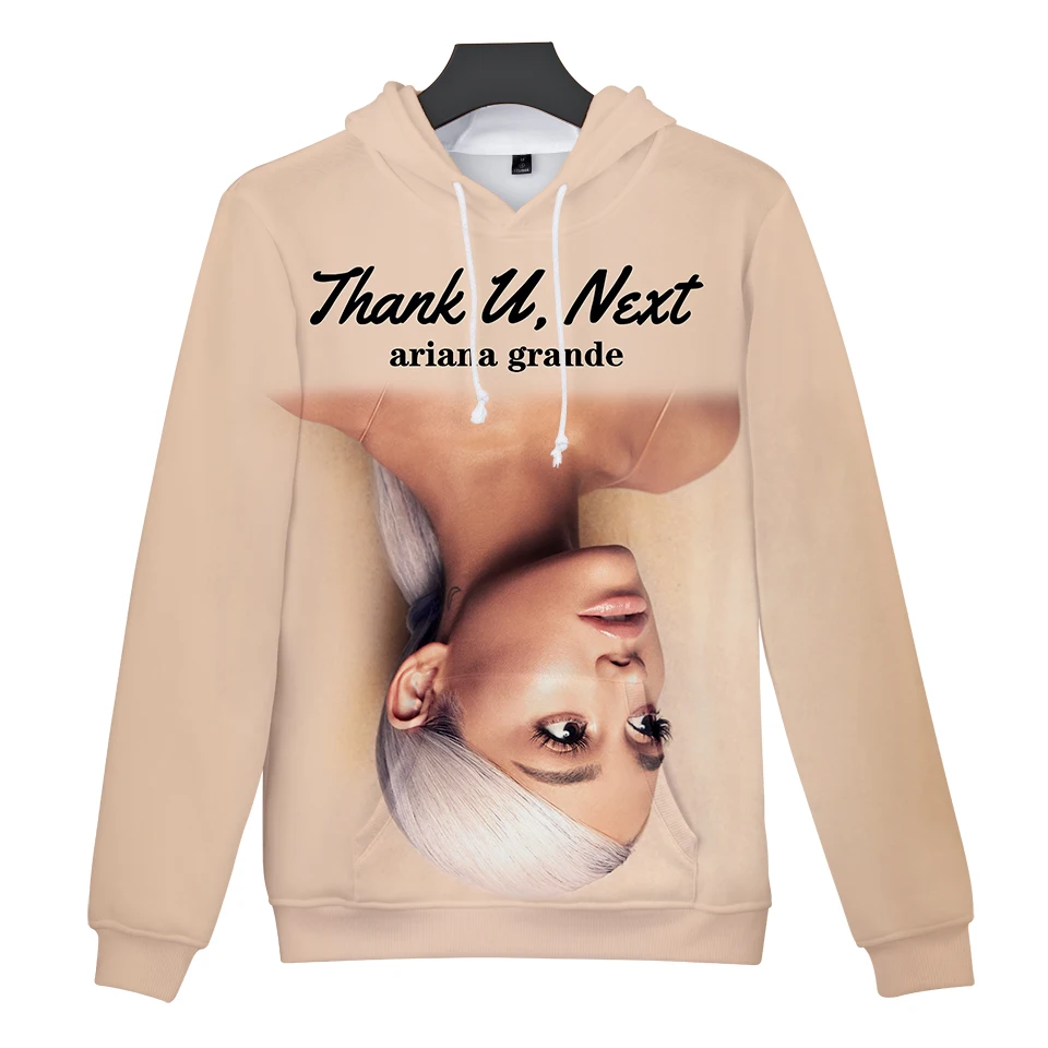 3D Ariana Grande Thank U следующий альбом Highstreet Cool Женская и мужская одежда горячая Распродажа повседневные крутые худи Harajuku толстовки