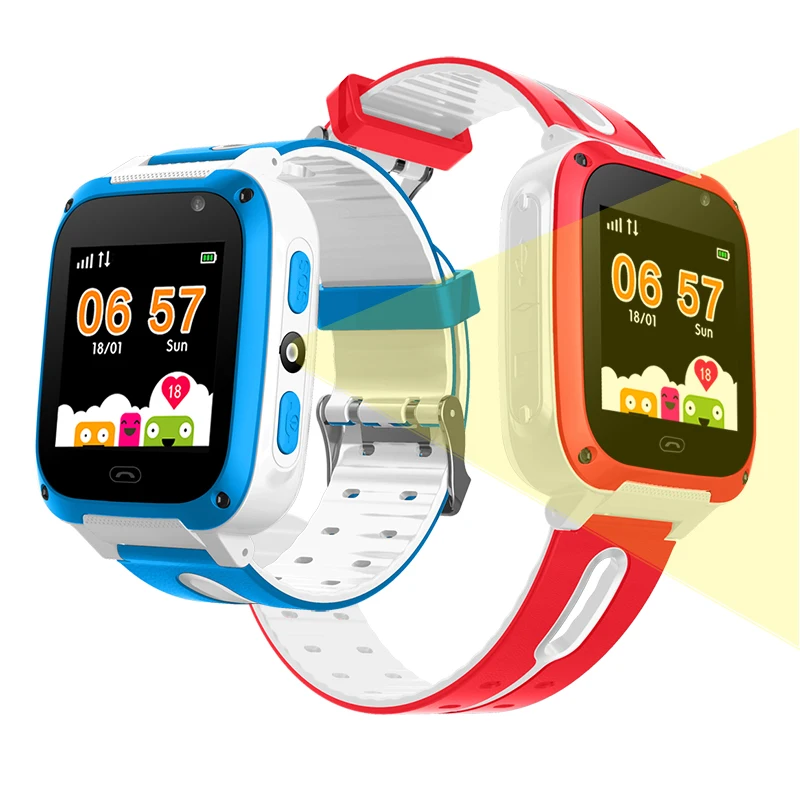 BANGWEI Children Smart Watch Digital Baby Smart Watch SOS Emergency Help LBS Positioning Tracker Card Large Capacity Battery