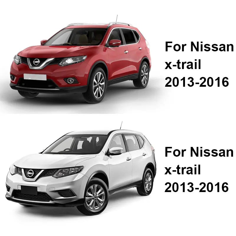 Хромированная задняя противотуманная фара для nissan x trail xtrail t32 2014 2016 2017 ABS