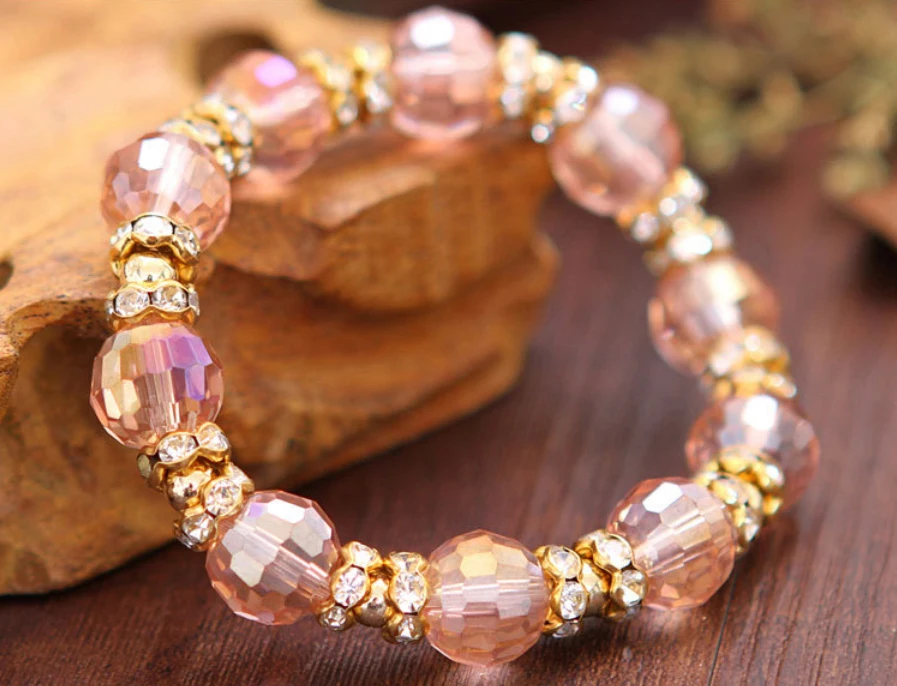 2020 Горячая продажа богемные хрустальные бусы браслет самая низкая цена оптовая