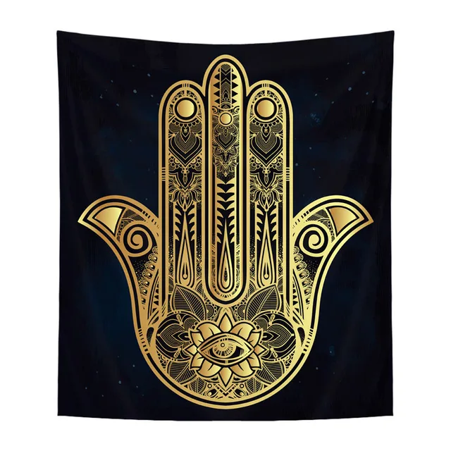 Aliexpress.com : Buy Hamsa Hand Indian Mandala Tapestry ...