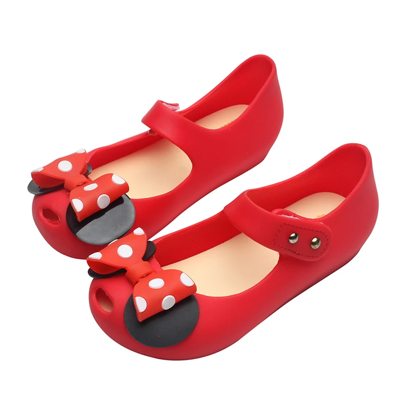 2018 Melissa Mickey Minnie силиконовая обувь для мальчиков и девочек мягкие комфортные