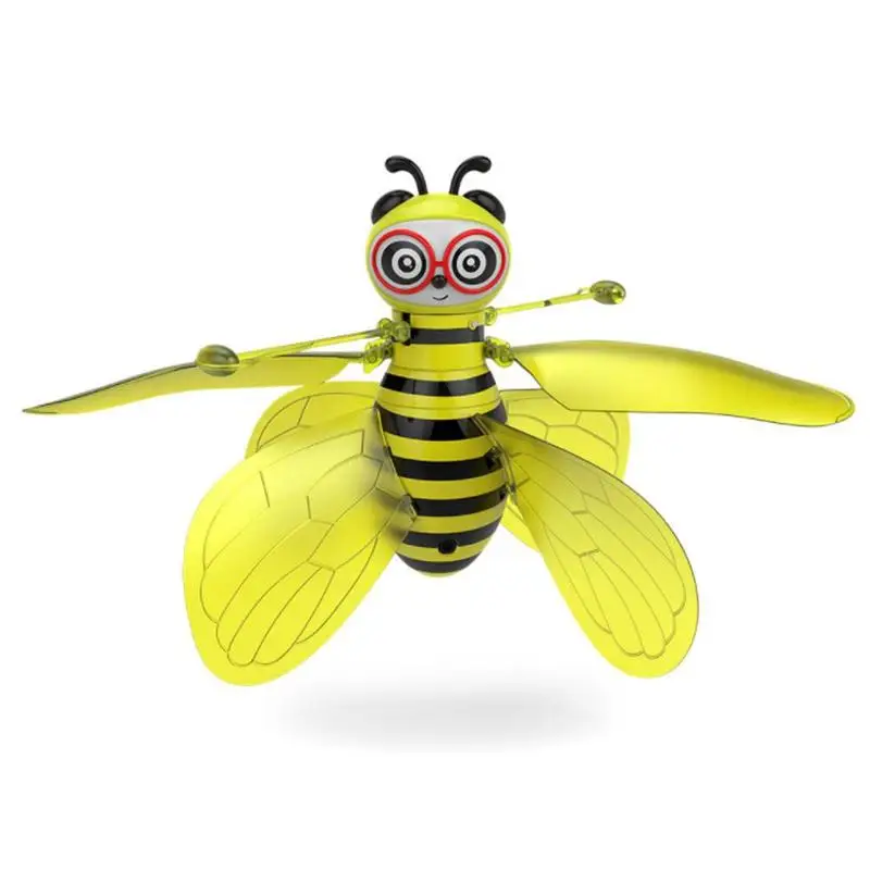 

Infrared Sensing Flying Insect Bee Rc Aircraft Toys For Children Suspension Sensor Mini Romote Bee Toys Kawaii Anti-stress Gift