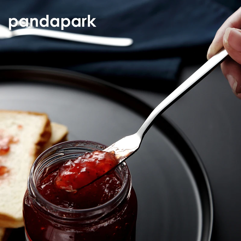 Pandapark 304 нож для масла и сыра из нержавеющей стали, десертные столовые приборы, распорка для варенья, инструмент для завтрака, ножи для сыра PPS007