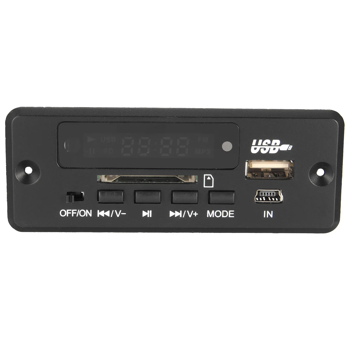 LEORY мини MP3 декодер доска 5 в 12 В bluetooth USB UDisk TFCard разъем с дистанционным управлением
