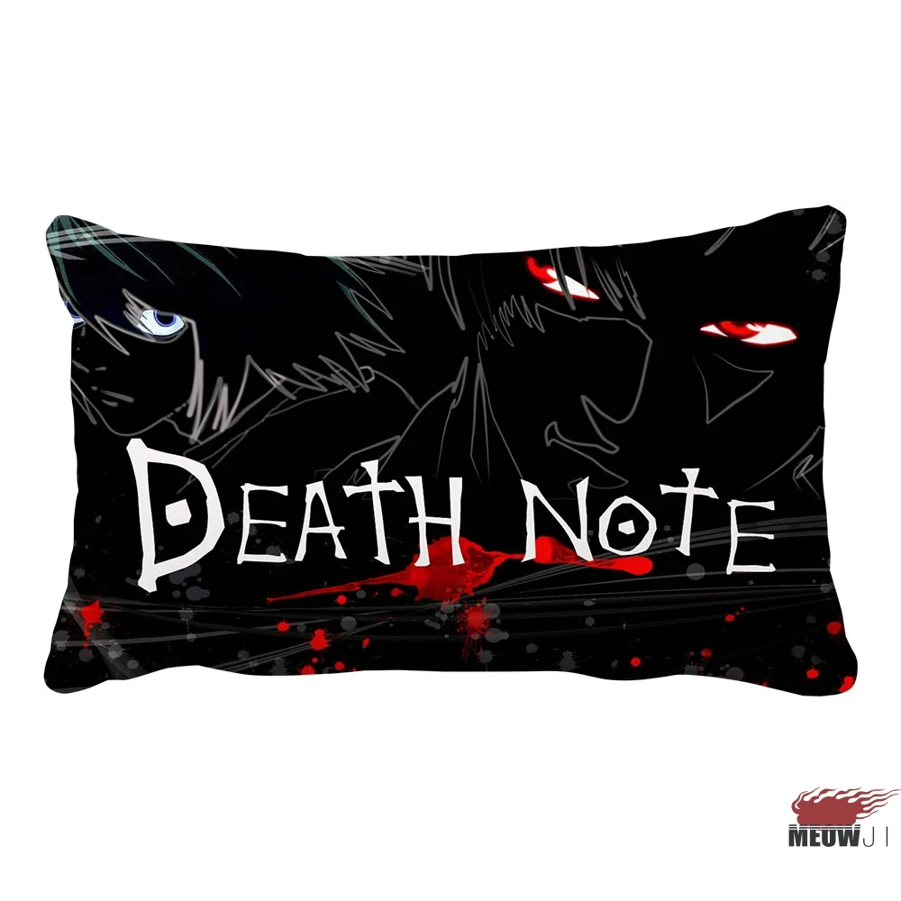 Прямоугольная наволочка с принтом «Death Note»