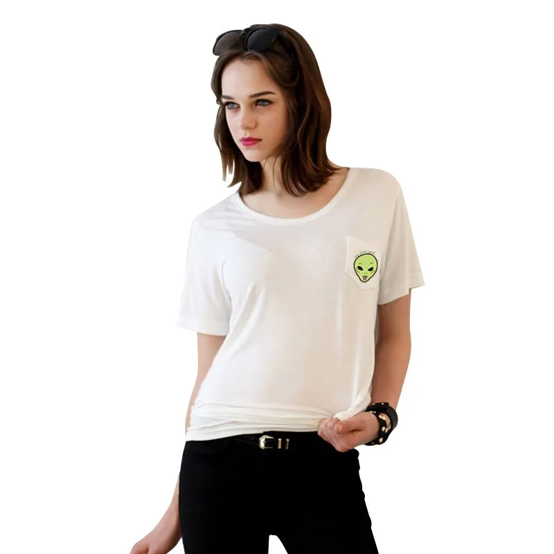 Летняя женская футболка, повседневный женский топ, модная футболка, женская брендовая одежда, футболка с принтом кота, топ, Милая футболка, S-4XL - Цвет: wai xin bai 3