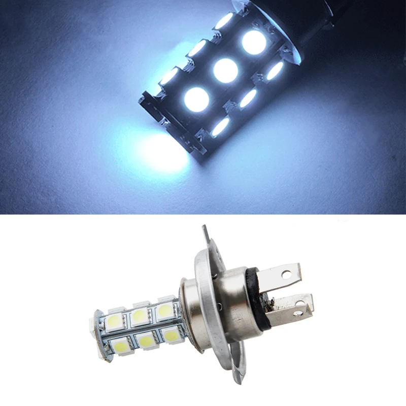 

7000K 12V White RV Camper Headlight H4 5050 18-LED Light Bulbs Backup Reverse Car Light Source