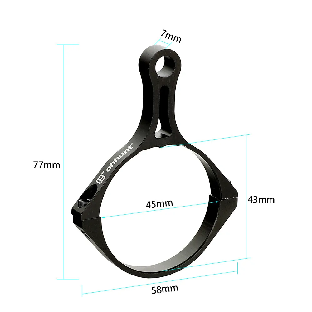 Ohhunt Riflescope Switchview бросок рычаг подходит 42 мм-47 мм диаметр прицел увеличение регулировки аксессуары - Цвет: 45mm