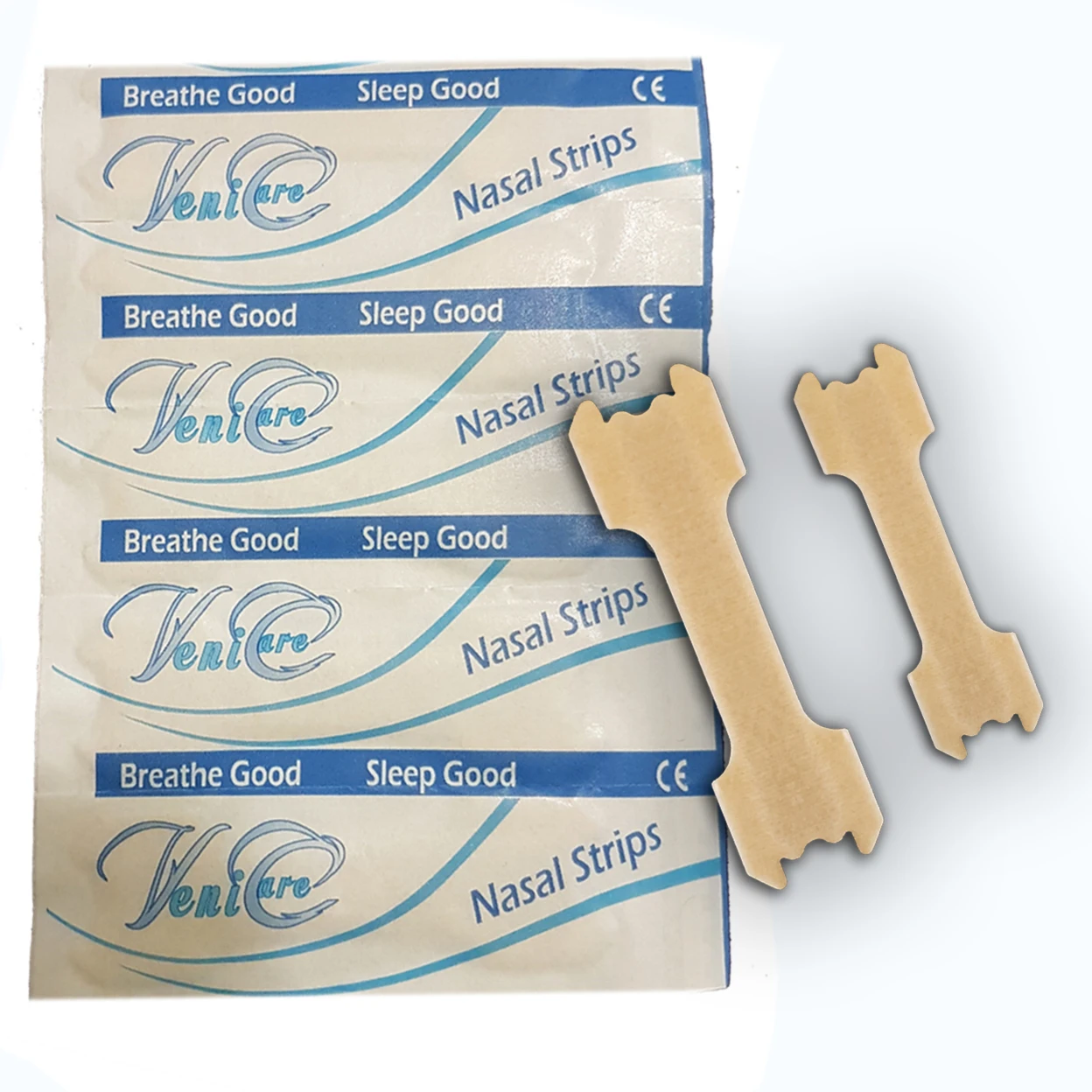 VeniCare NASAL STRIPS Reduce Snoring Right Now Relieves and Opens Nasal Passages (large 120 PCS)(2 Boxes)