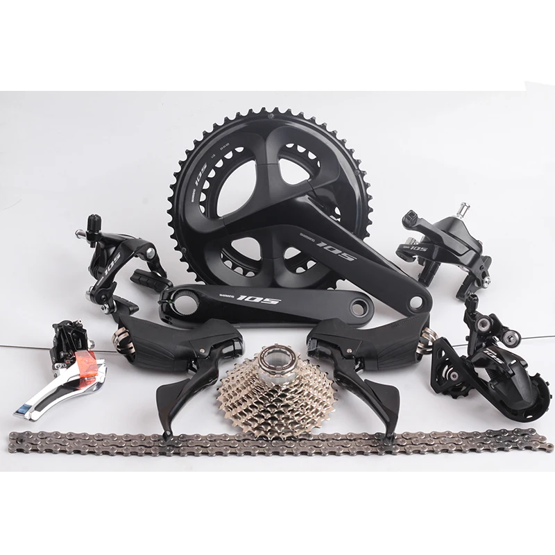 SHIMANO 105 R7000 Groupset 2x11S 22 50/34 скорости 170 мм набор для шоссейного велосипеда с нижним