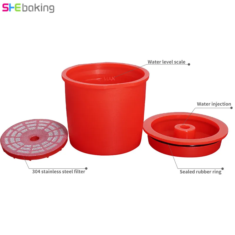 Shebaking 1 قطعة فلتر قهوة قابل لإعادة الاستعمال كبسولة إعادة الملء القهوة Capsulone أكواب متوافق إيلي ماكينة القهوة Coffeeware بار أداة Shebaking 1 قطعة فلتر قهوة قابل لإعادة الاستعمال كبسولة إعادة الملء القهوة Capsulone أكواب متوافق إيلي ماكينة القهوة Coffeeware بار أداة
