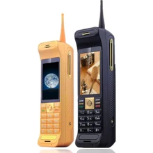 Ретро stlye антенна хороший сигнал сенсорный экран Внешний аккумулятор Extroverted FM bluetooth фонарик GPRS черный список мобильный телефон P185