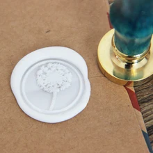 Одуванчик воск печать штамп позолоченный Одуванчик логотип дизайн или ваш пользовательский уплотнительный воск ws110