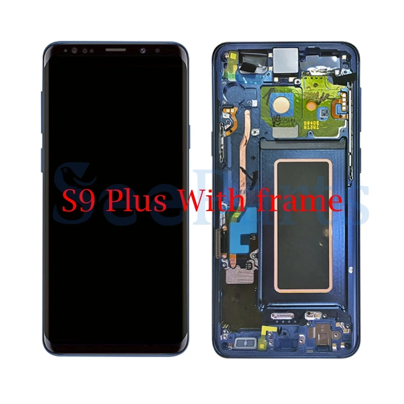 For 5.8 Samsung GALAXY S9 Lcd s9 plus Display Touch Screen Digitizer Assembly For 6.2Samsung GALAXY S9 G9600 S9 Plus G9650 lcd 2