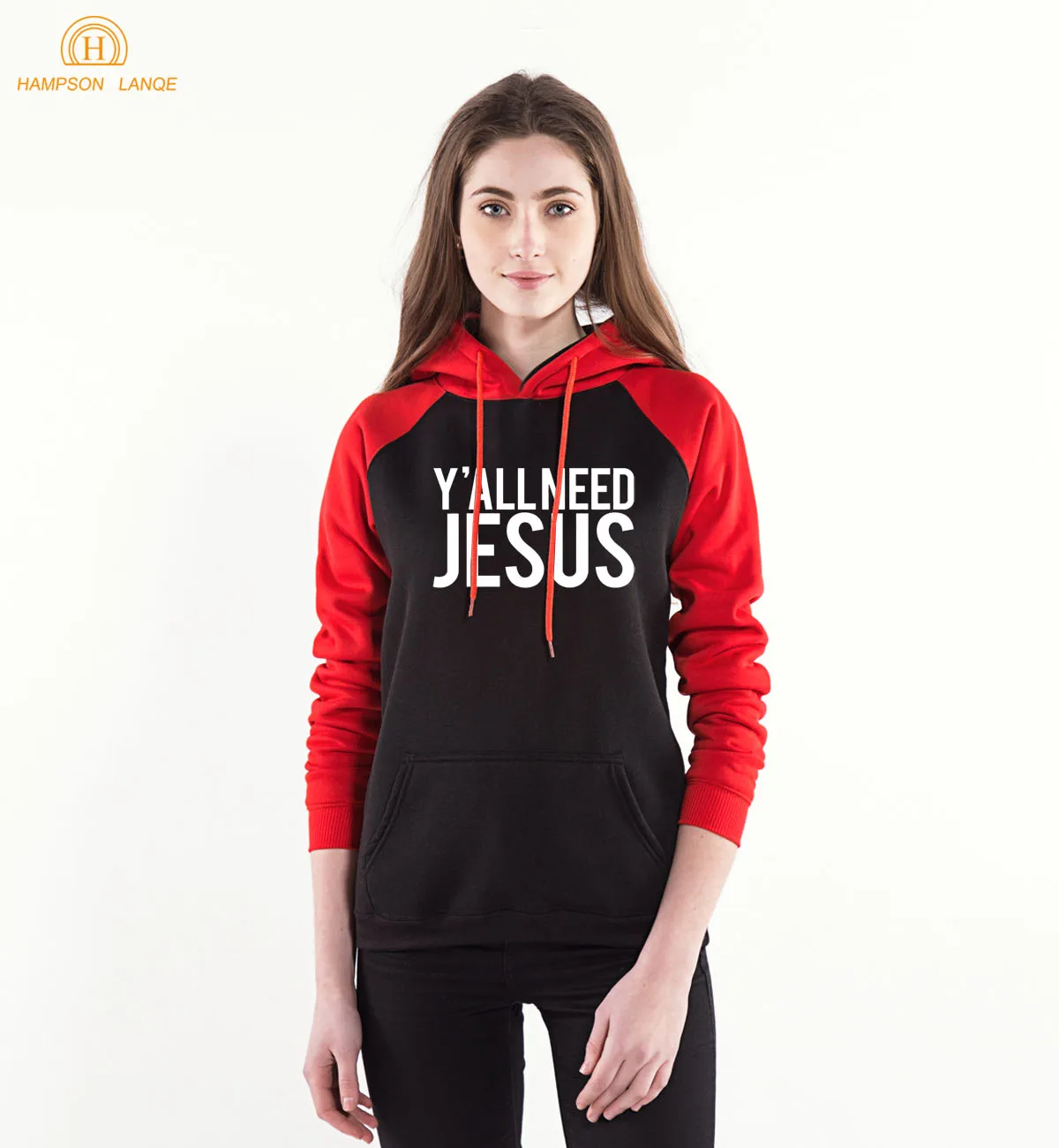 

Super Jesus Christian Print Women Sweatshirts 2019 Spring Autumn Warm Fleece Raglan Hoodie Harajuku Pullovers
