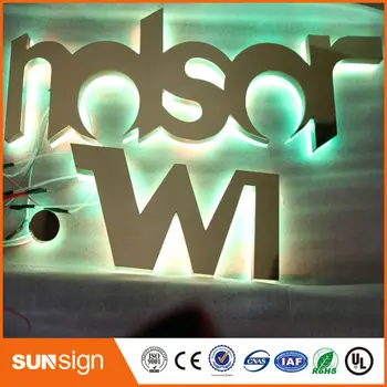 

Wholesale advertising RGB halol lit decoracion led letras