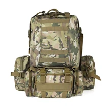 Tácticas Mochila 50L Molle Mochila táctica del ejército bolsa Mochilas mochila asalto Táctico militar 800D de Alta capacidad A Prueba de agua