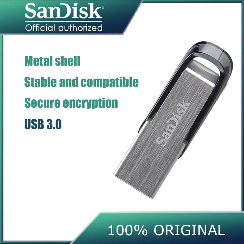 Двойной Флеш-накопитель SanDisk USB флэш-накопитель 32 гигабайт 150 МБ/с. ручка накопители 64 Гб usb 3,0 Металлический Шифрование flash Memory Stick 128 ГБ usb накопитель памяти 16 GB