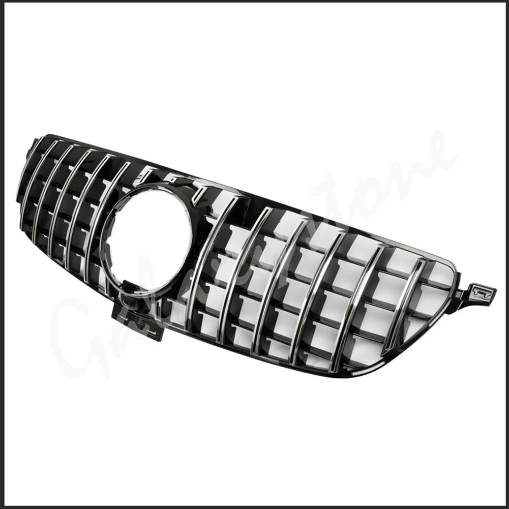 GT Front Grille Mesh Bumper Replacement Grill For Mercedes Benz GLE W166 GLE400 GLE500 GLE350 GLE43
