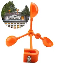 Bird Scarer Drive Away Bird Repeller Device Realistic Wind Power Ponds Animal Repellent Home Garden Farm Decor Pest Repellers
