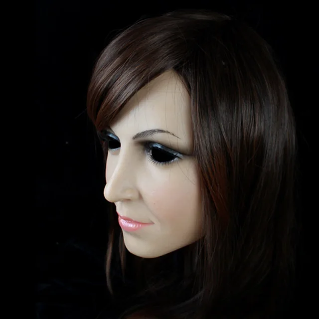 Top quality realistic silicone masks, full head mask halloween, human