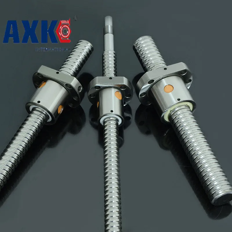

Zero Backlash Ball Screws 2005 -l 345mm + 1pcs Sfu2005 Single Ballnut / End Machining Is Optional For Cnc Linear Working Table