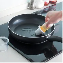 1 шт Гриль кисточки для бутылок с маслом силиконовые жидкие масла ручка торт Масло Хлеб кисточка для выпечки и bbq кисточка для смазывания кухонной утвари