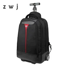 Бизнес большой ёмкость рюкзак для тележки водостойкий чемодан вести с ноутбука карман путешествия рюкзак