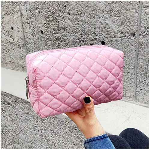 جديد النساء متعددة الوظائف السفر المحمولة مستحضرات التجميل حقيبة حقيبة مستحضرات تجميل الحقيبة أدوات الزينة المنظم التخزين الأسود الأزرق ال...