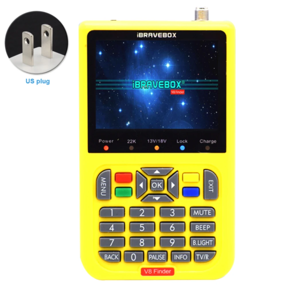 

DVB-S/S2 Device HD Meter High Definition Digital 3.5inch LCD Display Signal Find Satellite Finder Channel Strengthen Lightweight