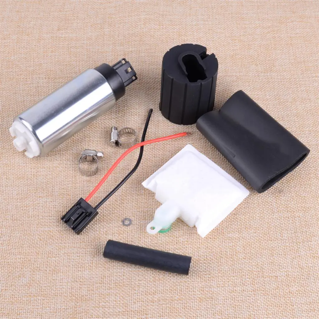 

Universal Car 3BAR 255LPH High Pressure Flow Electric Intank Fuel Pump Install Kit Walbro for In-tank using stock housing GSS342