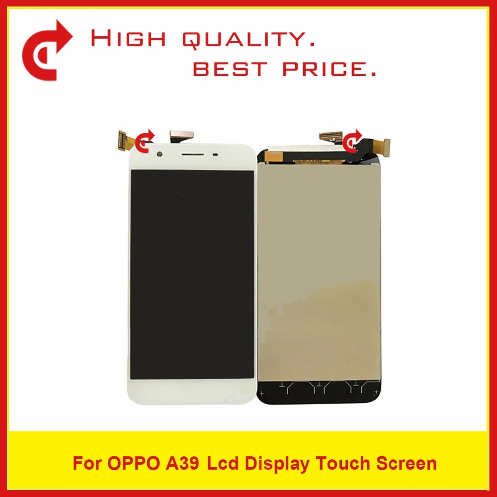 

High Quality 5.2" For OPPO A39 LCD Display With Touch Screen Digitizer Sensor Panel Assembly Complete Free Shipping