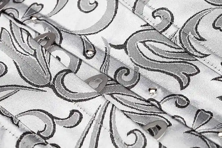 Sexy Gorset Steampunk Clothing Gothic Lace Up Corset Steel Boned Corset Overbust Bustier Waist Cincher Body Shaper Sexy Corselet (16)