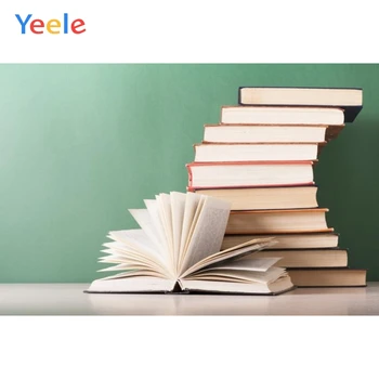 

Yeele Open Books Wooden Board Brick Wall Photography Backdrops Photo Backdrop Customized Backgrounds Props For Photo Studio