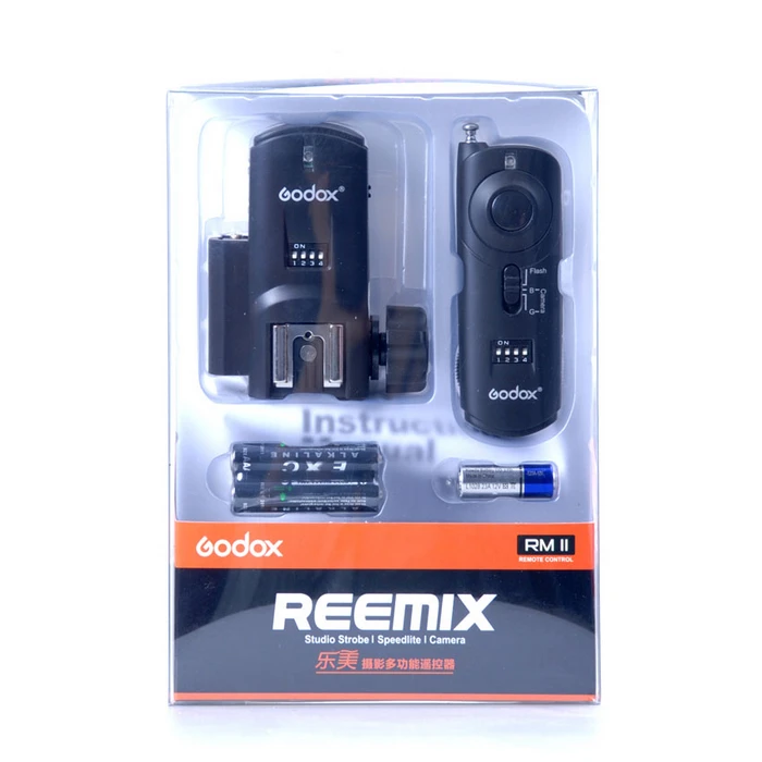  GODOX Reemix RMII N1 GODOX Reemix RMII Flash Trigger Release Camera Shutter speed Reemix 3-in-1 Rem