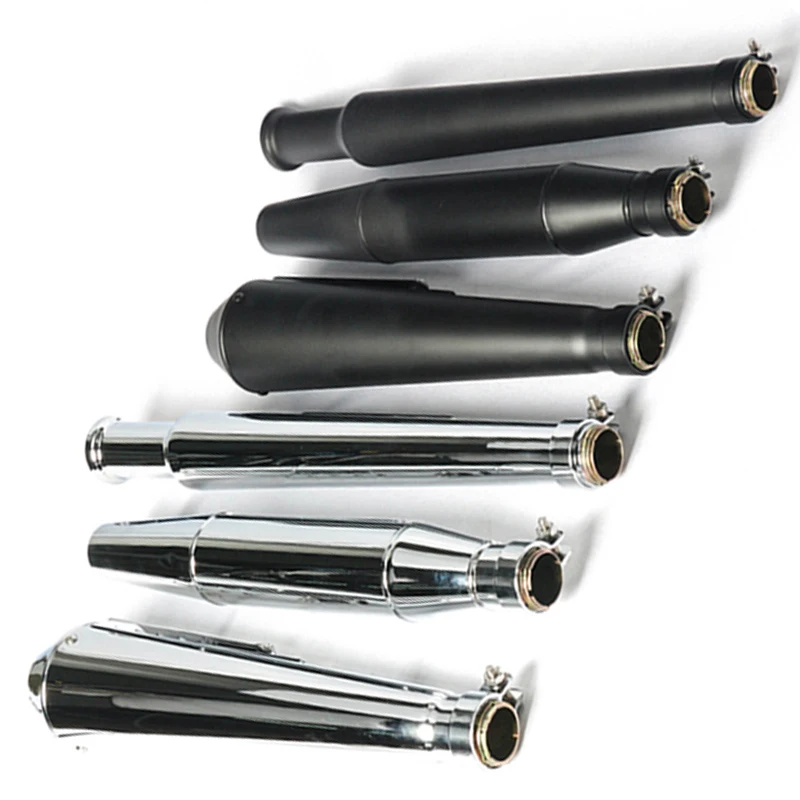 

motorcycle motorbike muffler antiqued vintage fashion exhaust pipe for M800 1200 CUSTOM XL883 FAT BOY