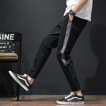 

Men's pants pants 9 nine minutes casual Korean plate repair K108-P45