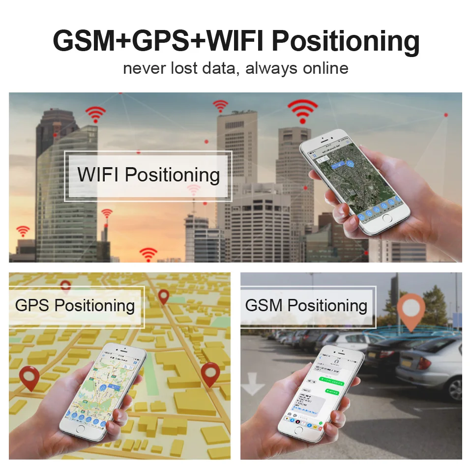 Офлайн регистратор данных автомобиля GPS трекер без sim карты Rastreador Veicular 350mAh
