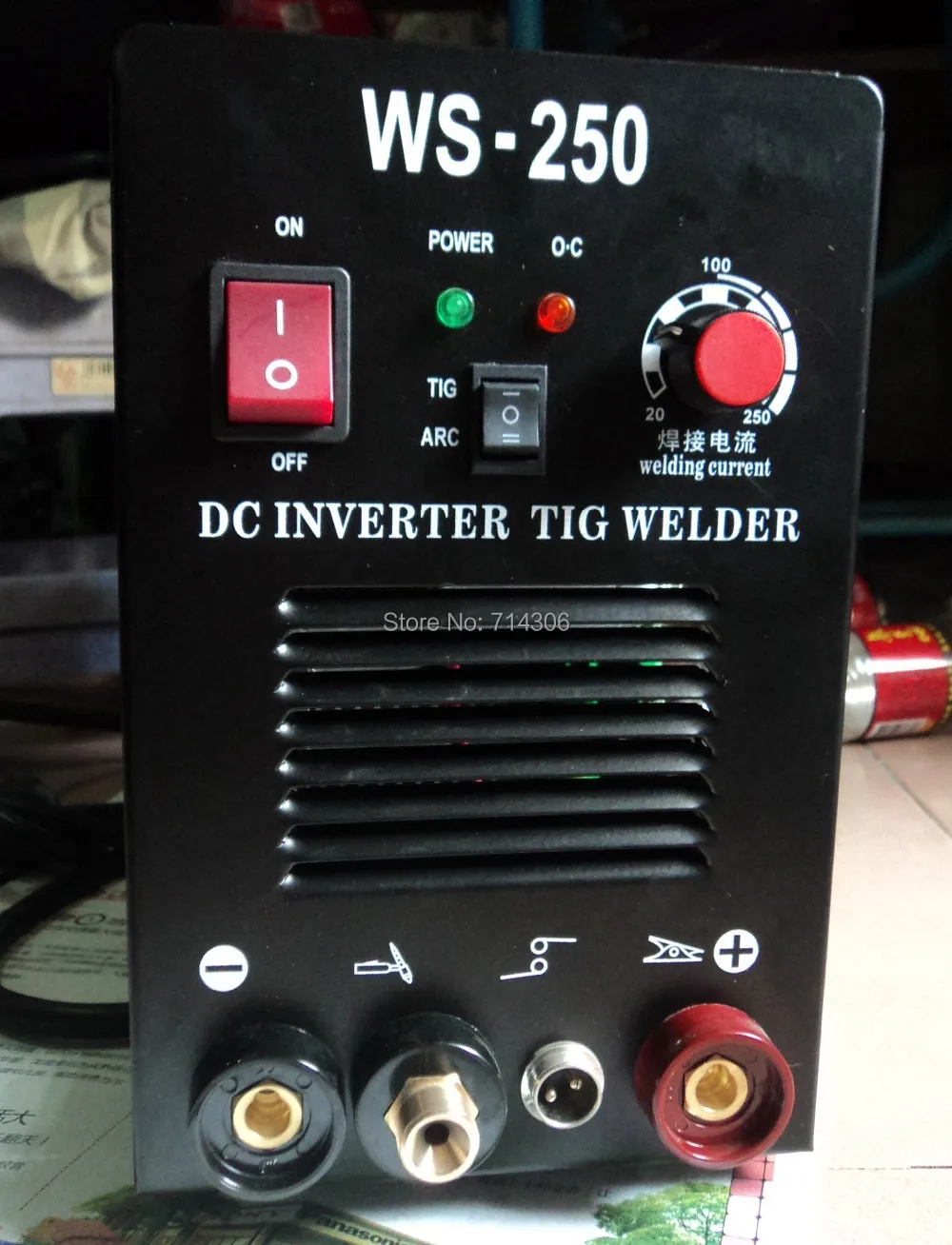 TIG 250 IGBT одноплатный управления TIG/MMA мелкая бытовая машина для сварки AC220V