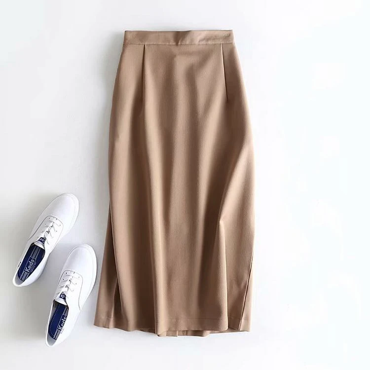 

2018 Autumn Women Skirts Harajuku Faldas High Waist Long Skirt Women Sexy Long Skirt Jupe Femme Faldas Korean Saia Midi