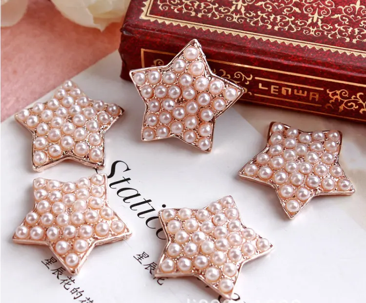 

Free Shipping Wholesale 40pcs/lot 21x21mm Rhinestone Flatback Button For Hair Flower Wedding Invitation BXF123