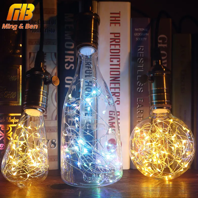  E27 3D Bulb Led RGB Light Christmas Decoration Holiday Lamp A60 ST64 G80 G95 G125 Bottle Diamond He - 32910960916