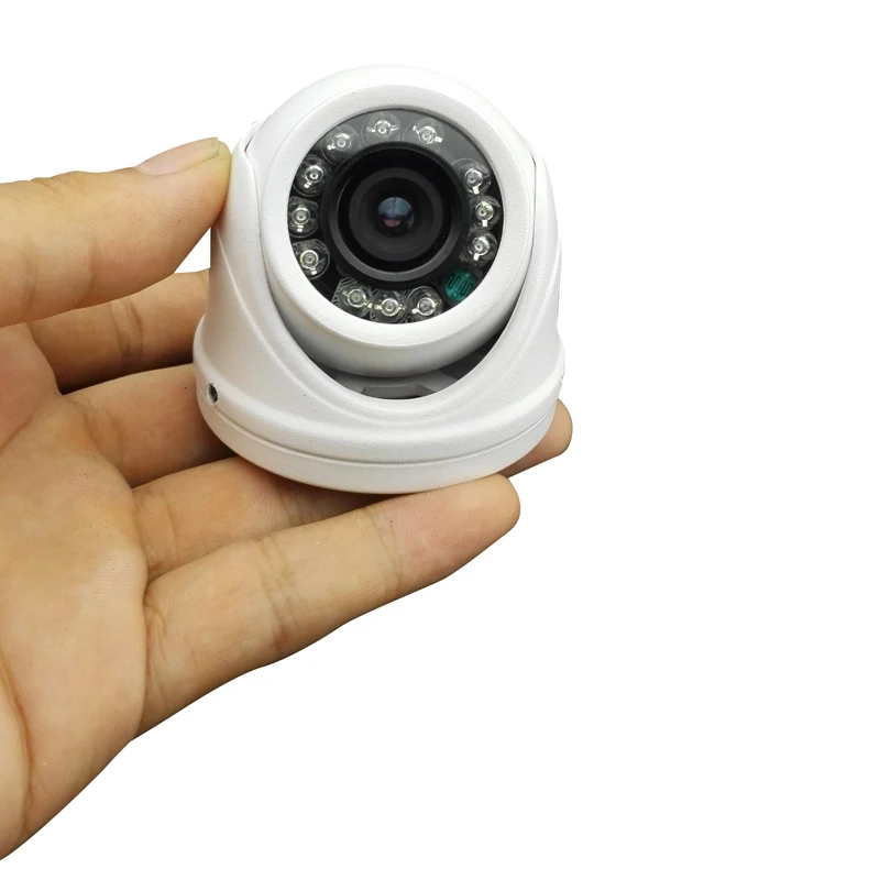 

Mini Indoor Dome CMOS 800TVL HD CCTV cameras metal LED infrared light night vision security